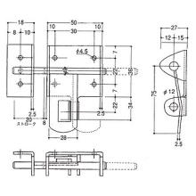 D-57 ステレンスニュー横掛金