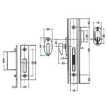 WEST,ウエスト 403 戸先錠