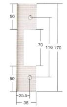 FUKI,フキ L型ガードプレート SM-102