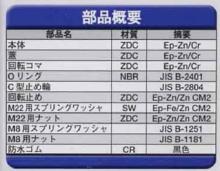 Geo Prince,ジョープリンス竹下 PH-53-SUSステンレス防水キーロット