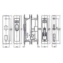WEST,ウエスト309 引き違い錠