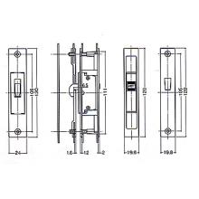 WEST,ウエスト 306引き違い錠