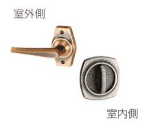 川口技研(GIKEN) ホームレバー戸襖錠