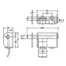 D-46 クロメートW貫抜(小)