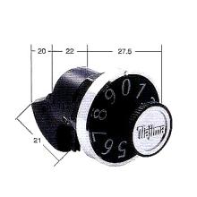タジマMET96ダイヤル錠横吊り元
