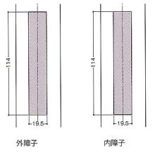 WEST,ウエスト 304引き違い錠