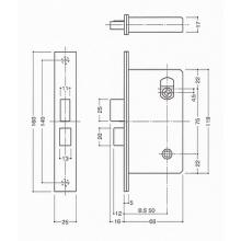 ウエスト C15 ロックケース