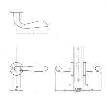 WEST,ウエスト 204室内錠