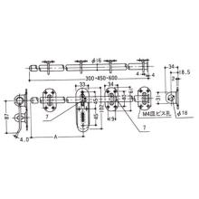 D-33 ステンレス丸棒貫抜