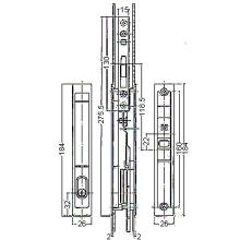 WEST,ウエスト 407 戸先錠
