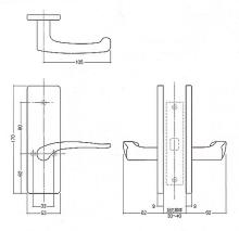 WEST,ウエスト 160A室内錠