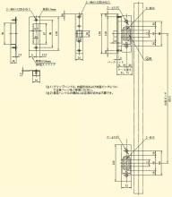 美和ロック,MIWA PPL T3053Aプッシュプル錠