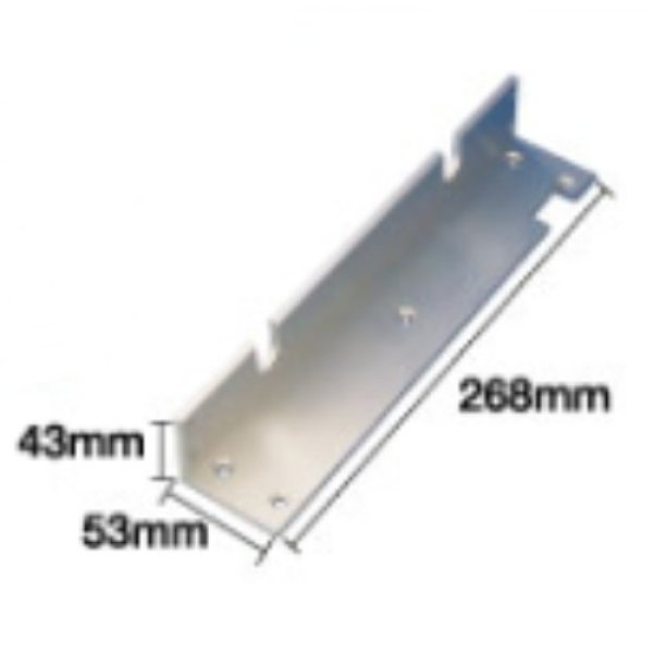 画像2: LOCKMAN ロックマンEW-3500本体用 取り付けブラケット(内開用) BL-EW3500LH (2)