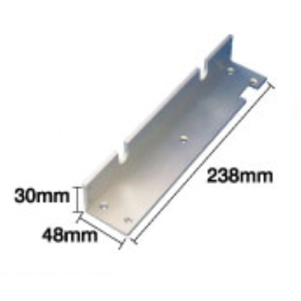 画像2: LOCKMAN ロックマン LC-3500BLED本体用 取り付けブラケット(内開用) BL-3500LH (2)