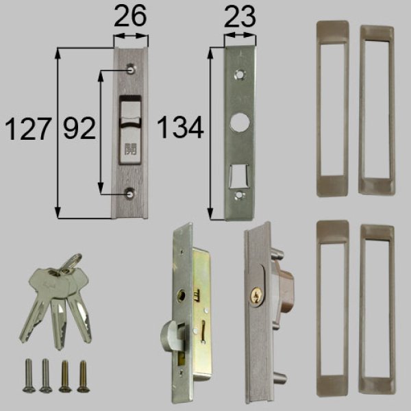 画像2: LIXIL,リクシル 内外錠 L2Y17 (2)