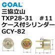 画像1: GOAL,ゴール　三協,立山TXP　＃11ケース付シリンダー (1)