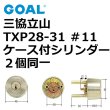 画像1: GOAL,ゴール　三協,立山TXP　28-31　＃11ケース付シリンダー同一 (1)