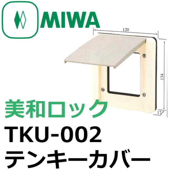画像1: MIWA,美和ロック　TKU-002・テンキーカバー (1)