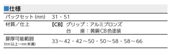 画像2: 美和ロック,MIWA PPLT580Aプッシュプル錠 (2)