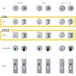 画像3: WEST, ウエスト　255(丸座), 255S(角座)　室内錠 (3)