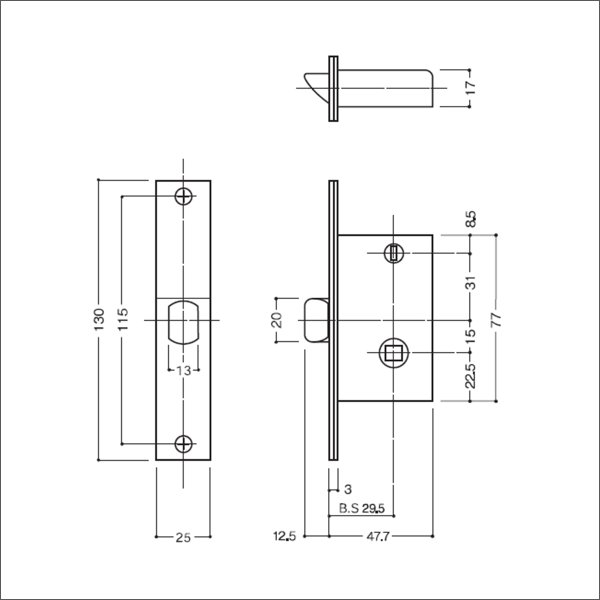 画像2: WEST,ウエスト　A51　ロックケース (2)