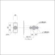 画像3: 古代　KODAI　サムラッチ空錠取替錠 (3)