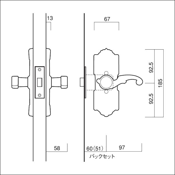 画像3: 古代,KODAI,コダイ　エンプレス3号装飾空錠 (3)
