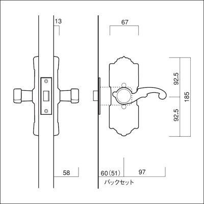 画像1: 古代,KODAI,コダイ　エンプレス3号装飾空錠