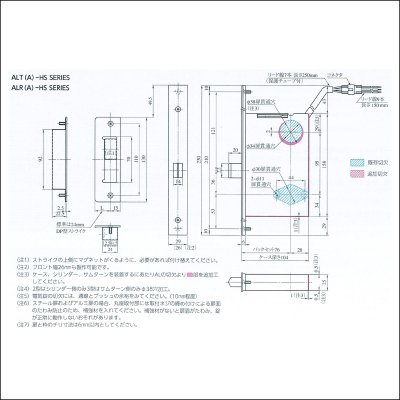 画像1: MIWA,美和ロック　ALT-(A)HS、ALR(A)-HS 電気錠