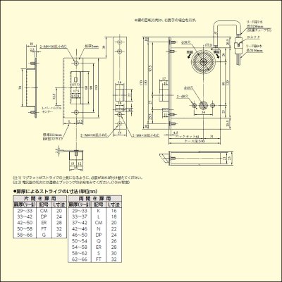 画像1: MIWA,美和ロック　U9ALA　1型　住宅玄関用電気錠