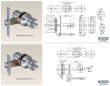 画像3: ALPHA, アルファ　ミリオンロック　Ｗロック取替用玉座セット　33M05, D36M05 シリーズ (3)