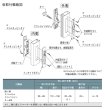 画像3: ALPHA,アルファ　ピンシリンダー　引違い戸錠　LP4056シリーズ (3)