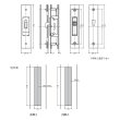 画像2: WEST,ウエスト　310引き違い内締り錠 (2)