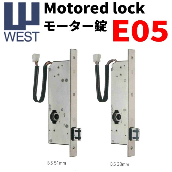 画像1: WEST,ウエスト　Motored lock モーター錠 E05 (1)