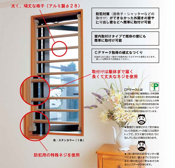 画像1: SEIKI,セイキ　室内面格子（固定タイプ） 専用工具SMFK (1)