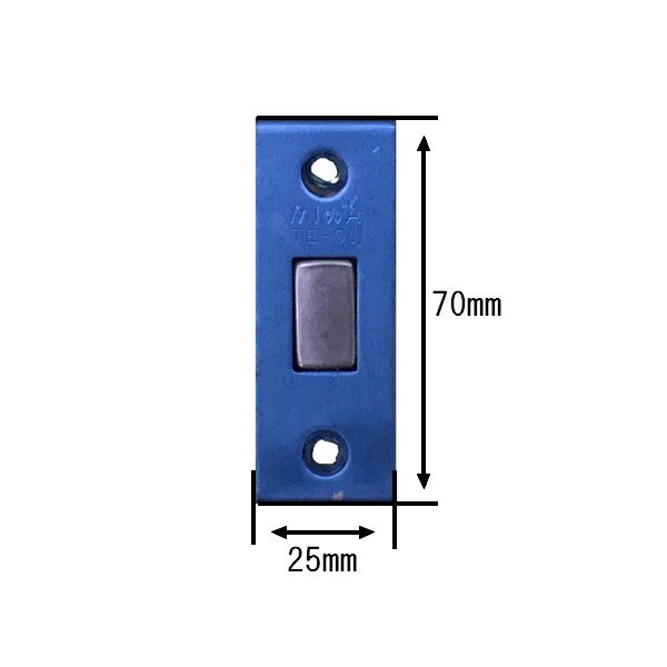 画像3: MIWA,美和ロック　TE-01　ロックケース　本締り錠  三協アルミ　WD-1120-00-NA (3)