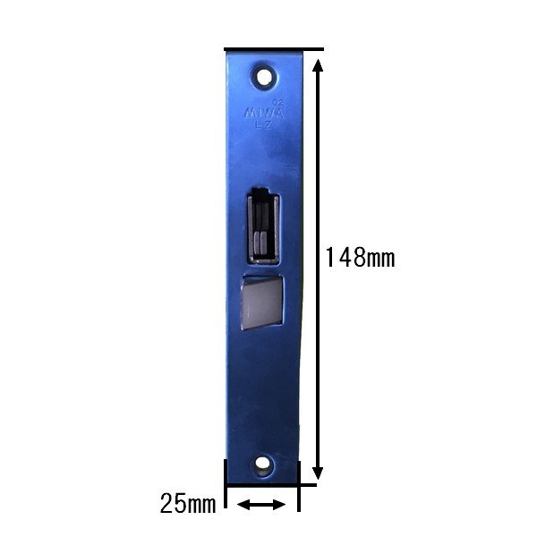 画像4: MIWA,美和ロック LZ レバーハンドル錠　ロックケース  BS32ミリ　三協アルミ　WB-3605-00-NA (4)