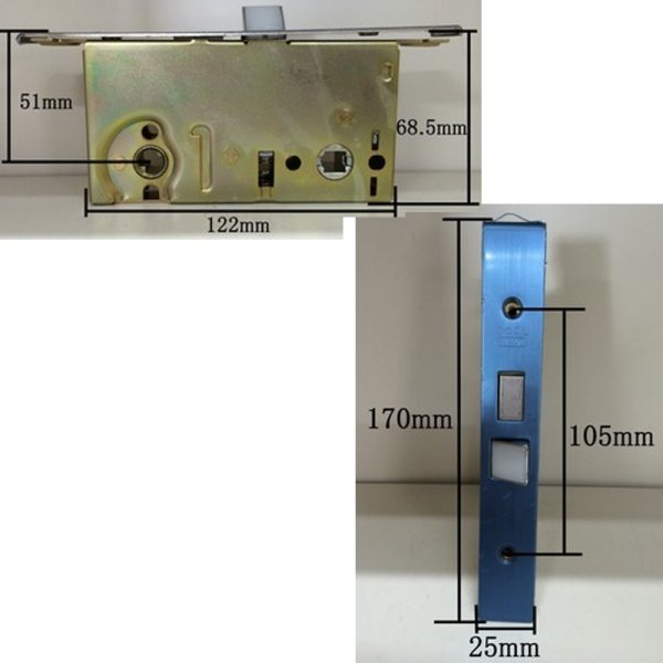 画像3: GOAL,ゴール GOAL TX ロックケース 三協アルミ 用 (3)