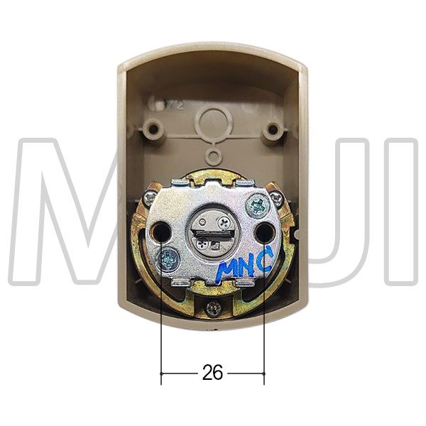 画像4: MIWA,美和ロック MIWA GAF,POM,FE 三協立山アルミ向け 縦縞UR 2個同一シリンダー WD4344-01-SLC (4)