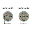 画像2: MCY-454　MIWA,美和ロック　U9THM/TE0　2個同一CYA　RK色シリンダー (2)