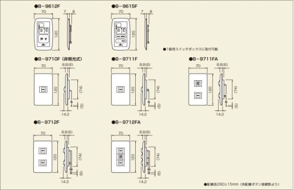 画像4: ART,アート 操作表示器 B-96,B-97シリーズ (4)