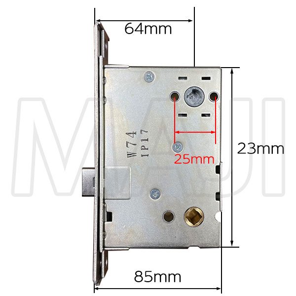 画像2: MIWA LESP YKK向け 主錠ケース HH-J-0610 (2)