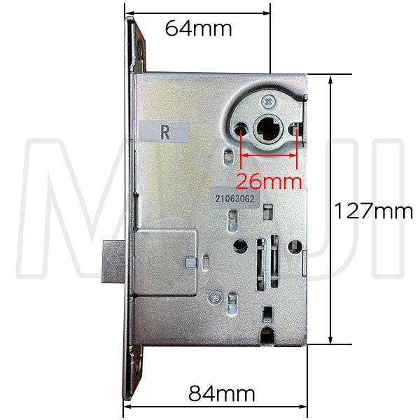 画像2: GOAL PX YKK向け 主錠ケース HH-3K-19481/HH-3K-19482 (2)
