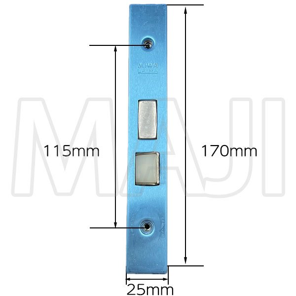 画像3: MIWA LA・MA YKK向け 主錠ケース HH-J-0151 (3)