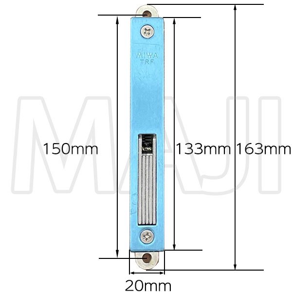 画像3: MIWA,美和ロック TRF.CS 強化ガラス扉用錠 (3)
