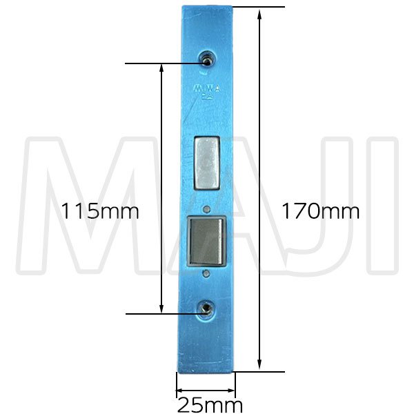 画像3: MIWA PA YKK向け 主錠ケース HH-J-J0164 (3)