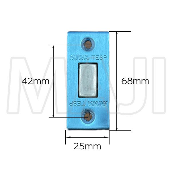 画像3: MIWA TESP YKK向け 補助錠ケース HH-J-0546 (3)