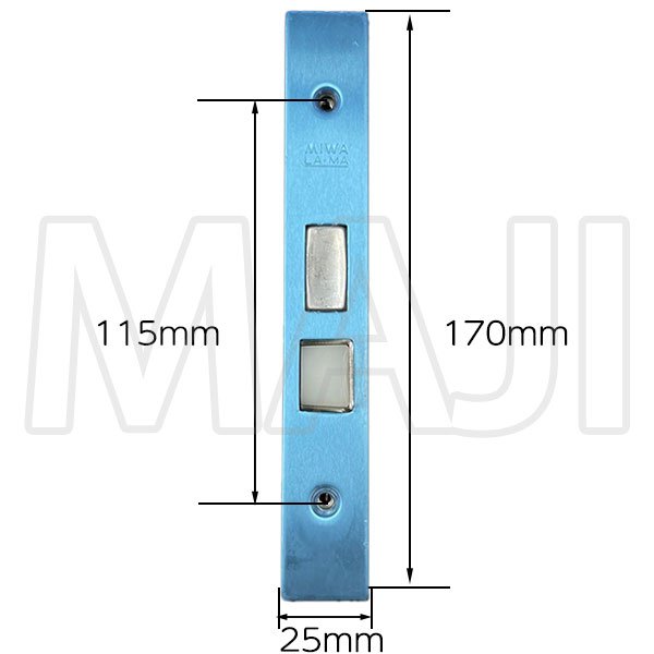 画像3: MIWA LA・MA YKK向け 主錠ケース HH-J-0157 (3)