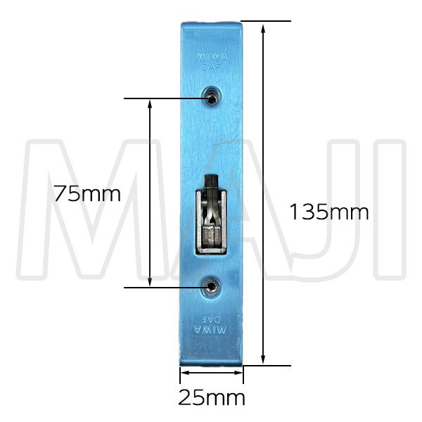 画像3: MIWA DAF YKK向け 鎌錠ケース HH-4K-13842 (3)
