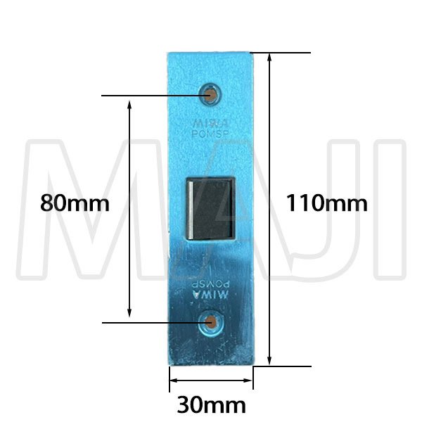 画像3: MIWA POMSP YKK向け ラッチ錠ケース HH-J-0641 (3)